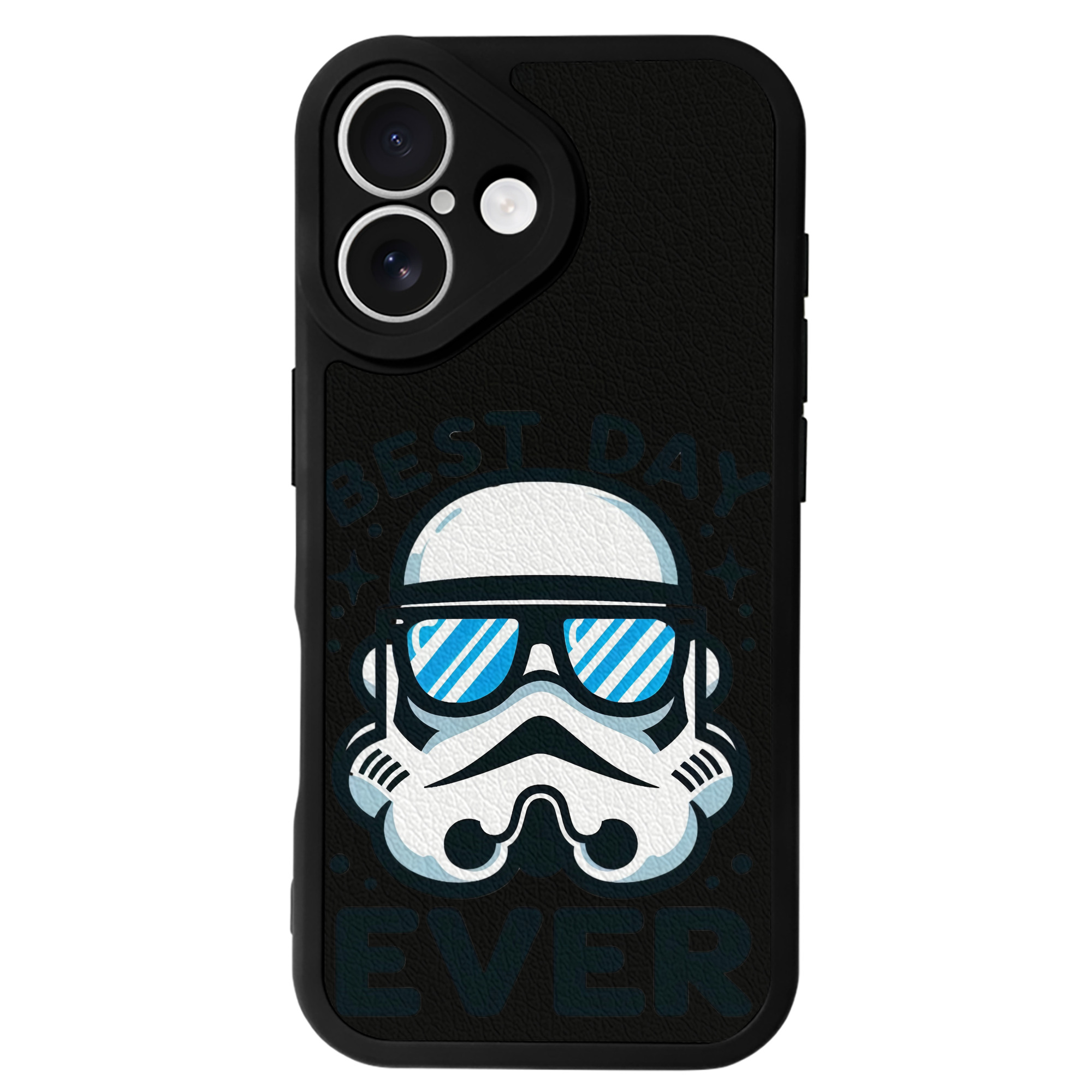 （画像用） スター・ウォーズ Star Wars 【iPhone 16シリーズ対応】シリコンスマホケース（レザー調） 材質：シリコン